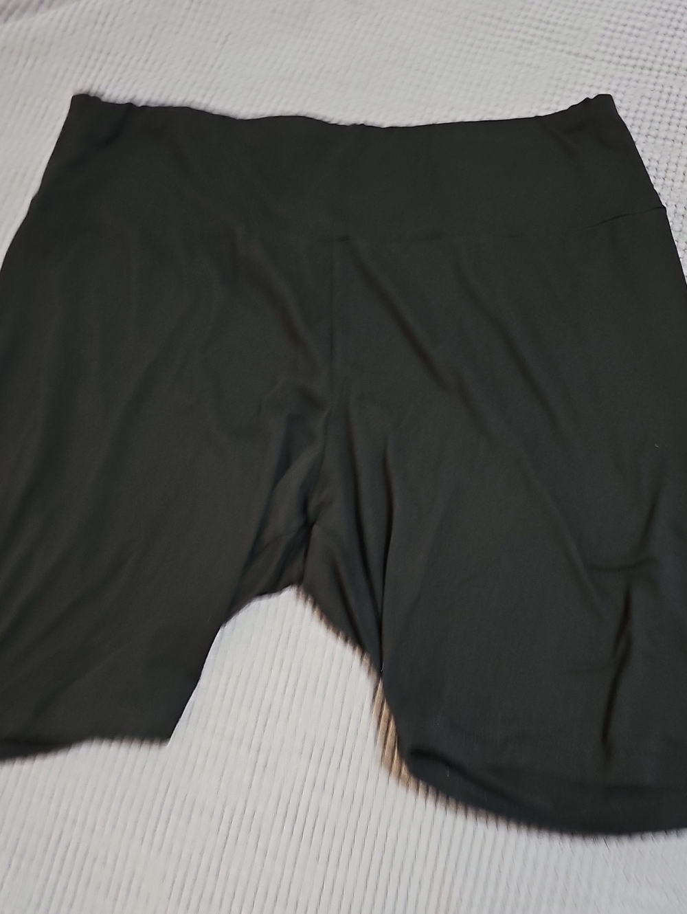 Women's Black XL Maternity Biker Shorts